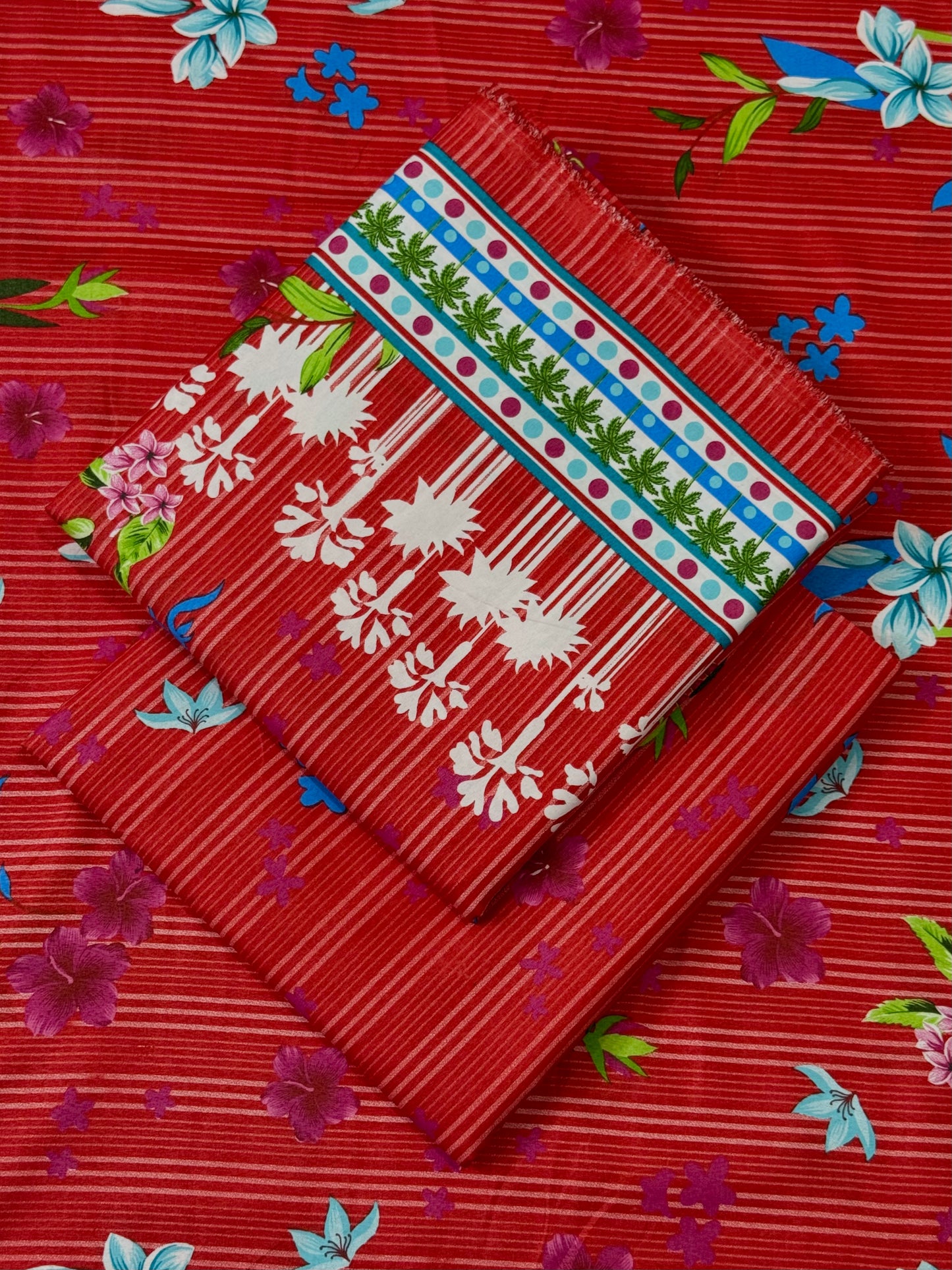 FLORAL PRINTED 2PC D-213