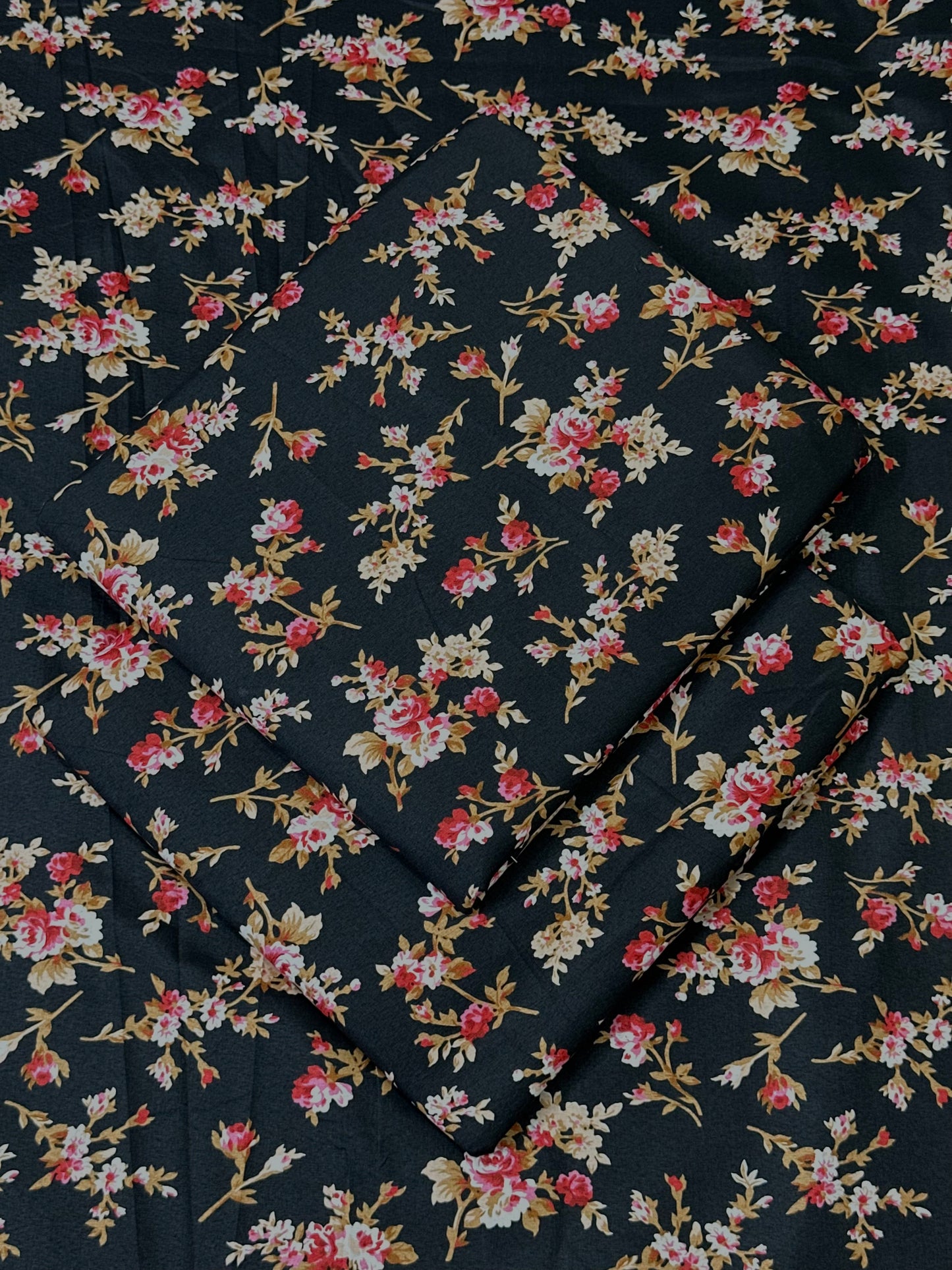 FLORAL PRINTED 2PC D-182