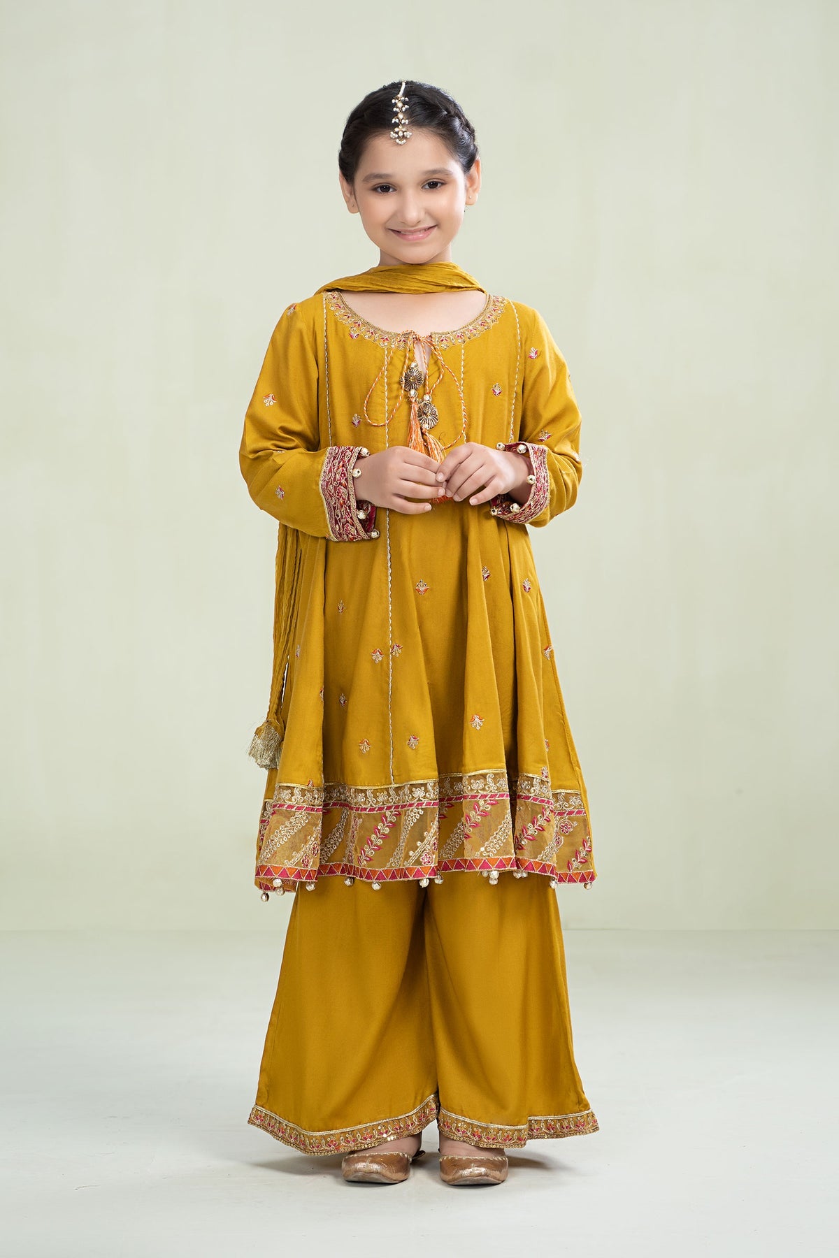 Maria.B Kids Lawn D-32 | 3Pcs Embroidered Summer Collection 2025