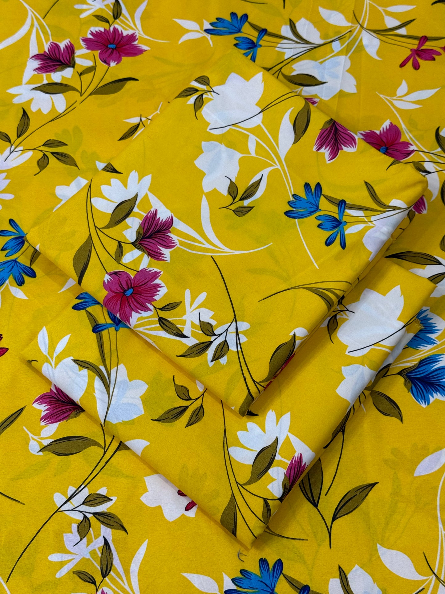 FLORAL PRINTED 2PC D-123