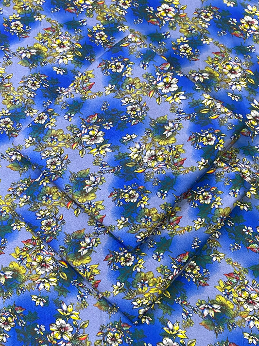 FLORAL PRINTED 2PC D-188