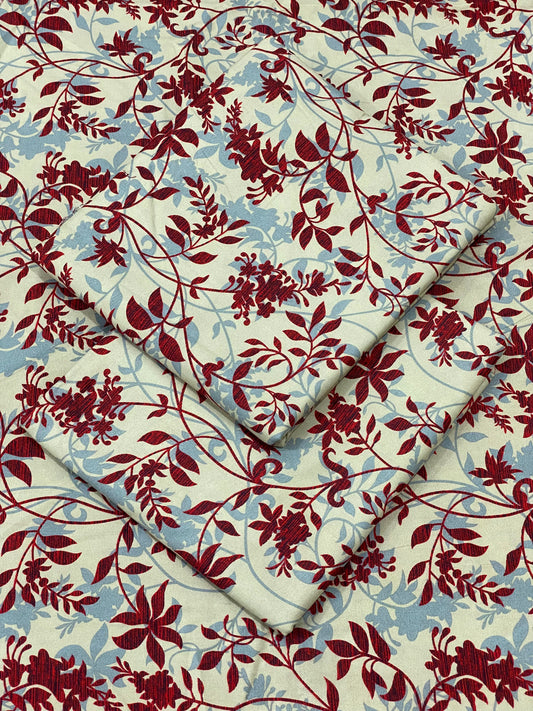 FLORAL PRINTED 2PC D-97