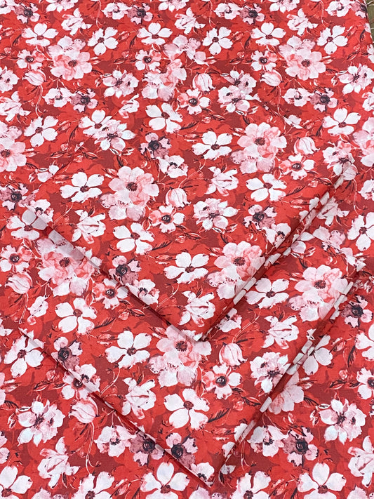 FLORAL PRINTED 2PC D-89