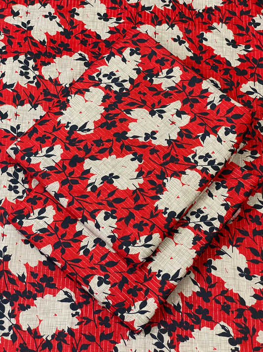 FLORAL PRINTED 2PC D-171