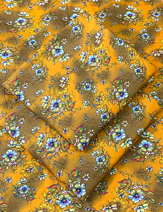 FLORAL PRINTED 2PC D-189