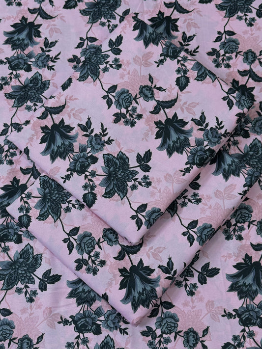 FLORAL PRINTED 2PC D-187