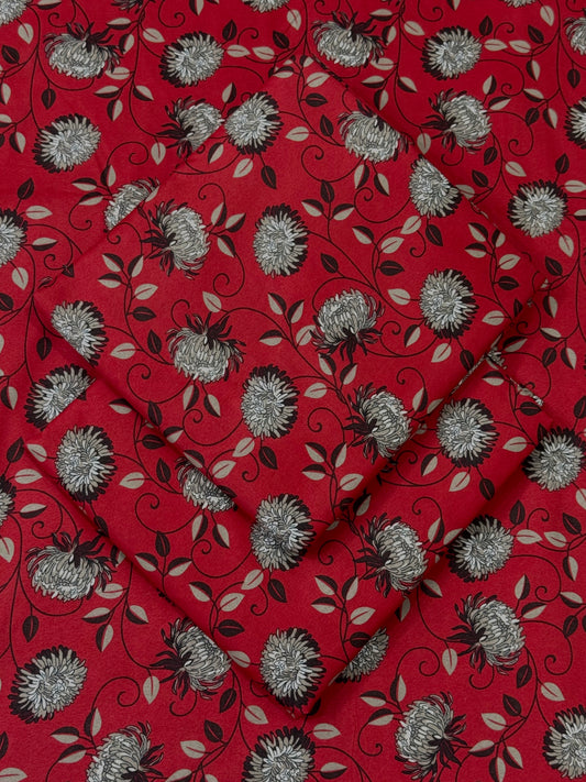 FLORAL PRINTED 2PC D-209