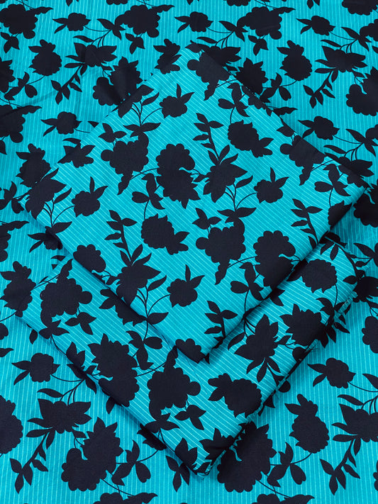 FLORAL PRINTED 2PC D-145