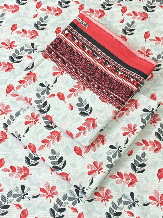 FLORAL PRINTED 2PC D-135