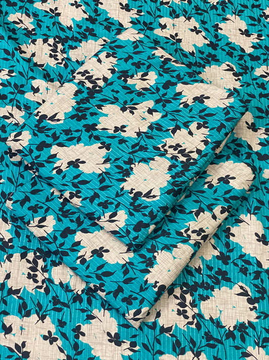 FLORAL PRINTED 2PC D-169