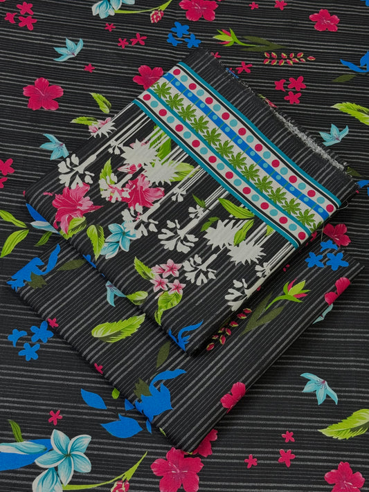 FLORAL PRINTED 2PC D-159