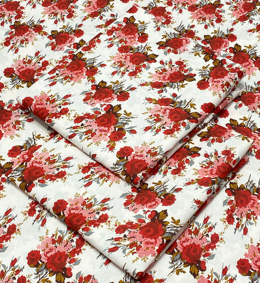 FLORAL PRINTED 2PC D-43