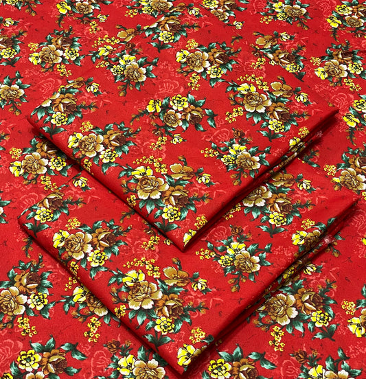FLORAL PRINTED 2PC D-55