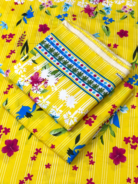 FLORAL PRINTED 2PC D-161