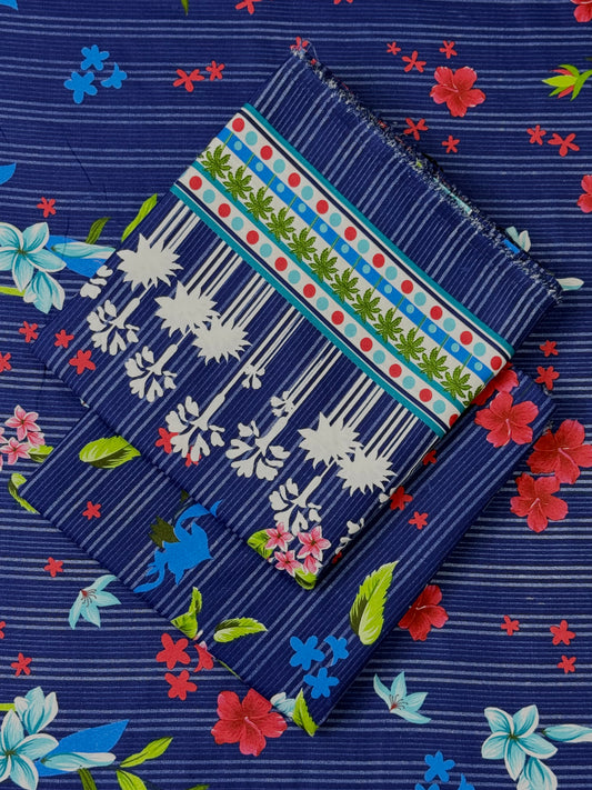 FLORAL PRINTED 2PC D-214