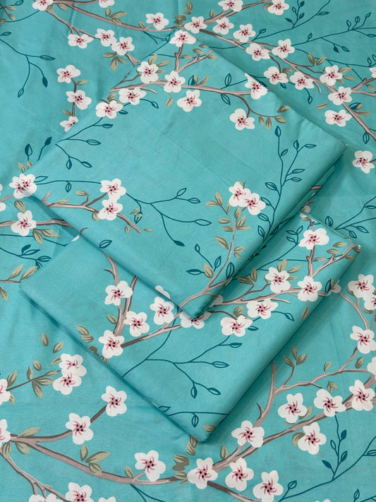 FLORAL PRINTED 2PC D-114