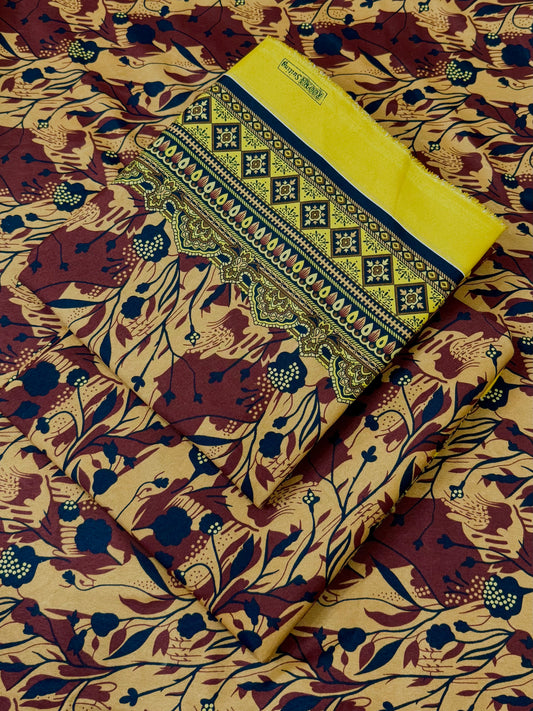 FLORAL PRINTED 2PC D-178