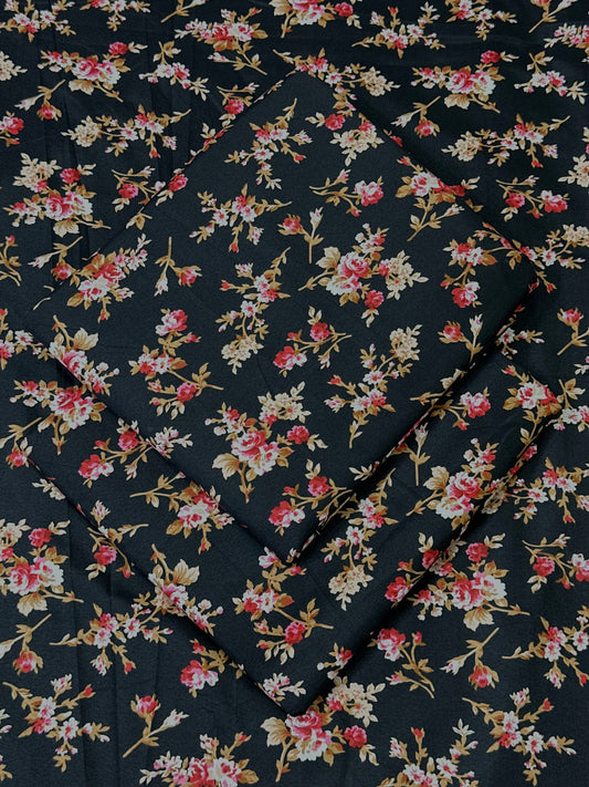 FLORAL PRINTED 2PC D-182