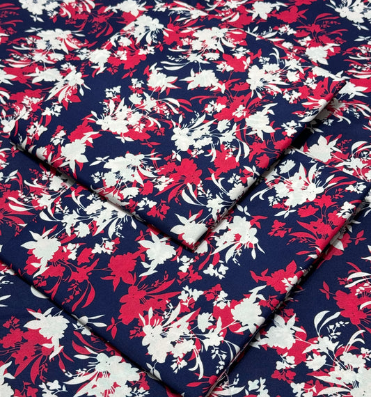 FLORAL PRINTED 2PC D-52