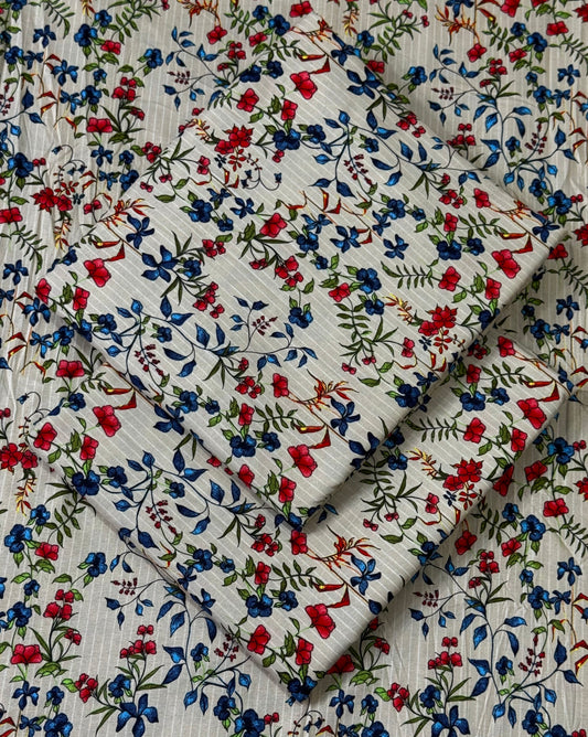 FLORAL PRINTED 2PC D-129