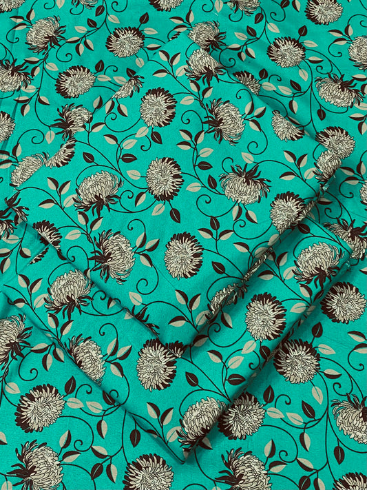 FLORAL PRINTED 2PC D-143