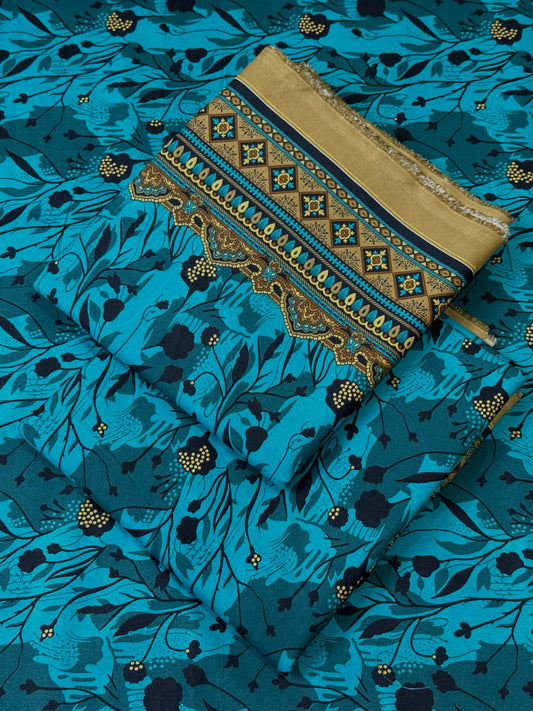 FLORAL PRINTED 2PC D-128