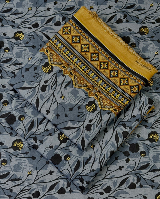 FLORAL PRINTED 2PC D-126