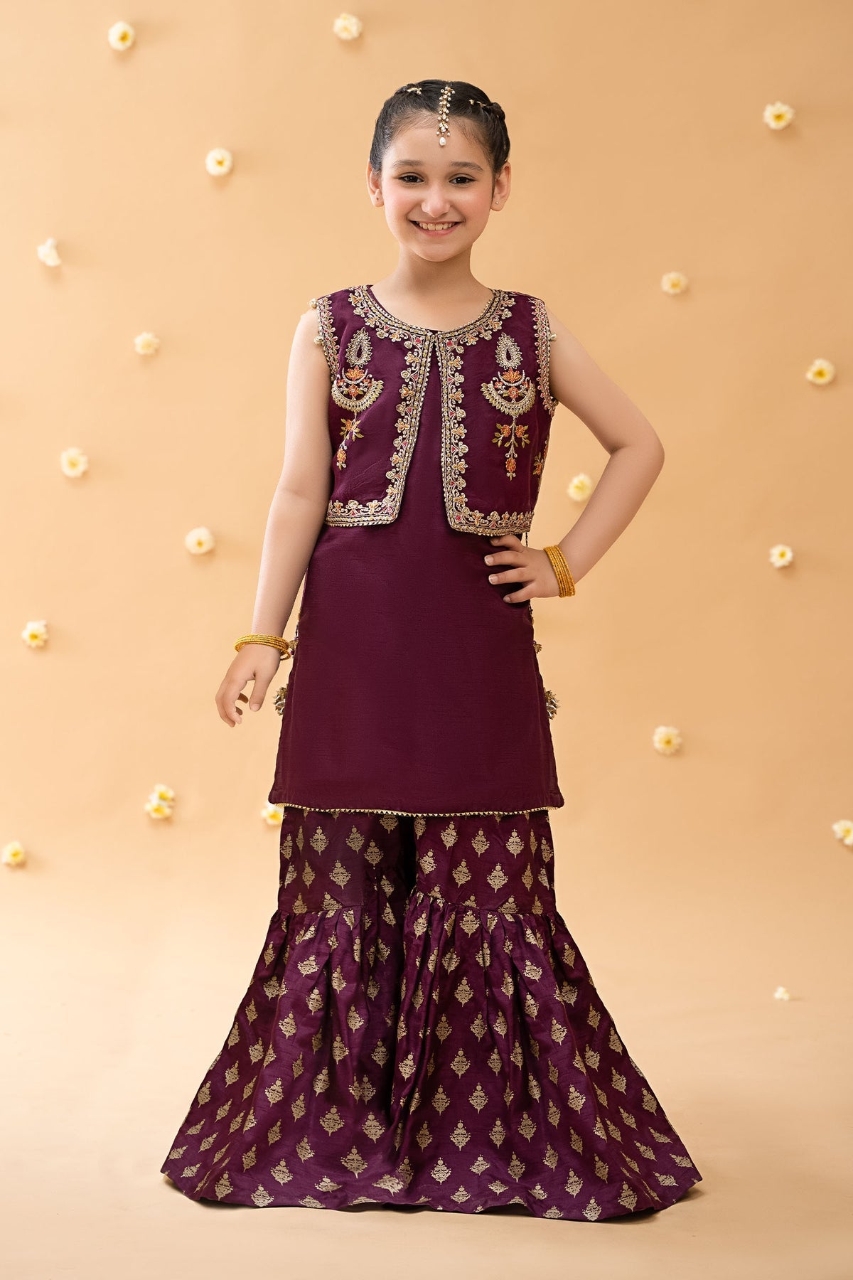 Maria.B Kids Lawn AL-40 | 3Pcs Embroidered Summer Collection 2025