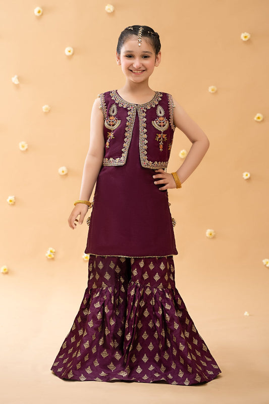 Maria.B Kids Lawn AL-40 | 3Pcs Embroidered Summer Collection 2025