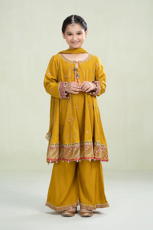 Maria.B Kids Lawn D-32 | 3Pcs Embroidered Summer Collection 2025