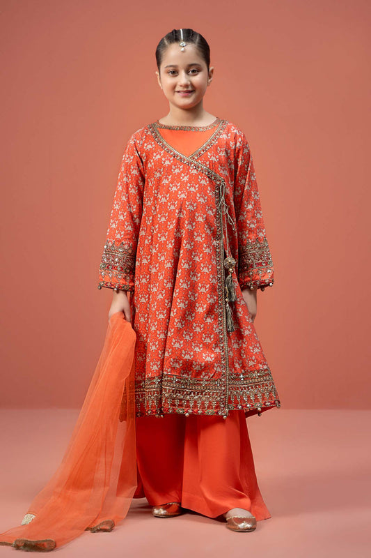 Maria.B Kids Lawn D-08 | 3Pcs Embroidered Summer Collection 2025