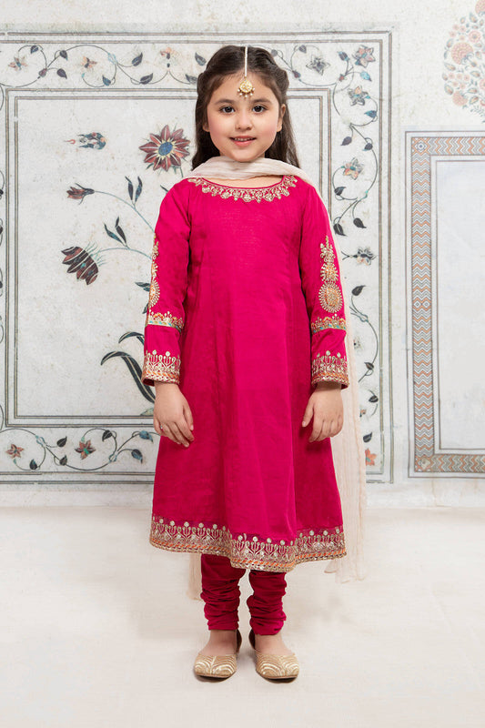 Maria.B Kids Lawn D-31 | 3Pcs Embroidered Summer Collection 2025