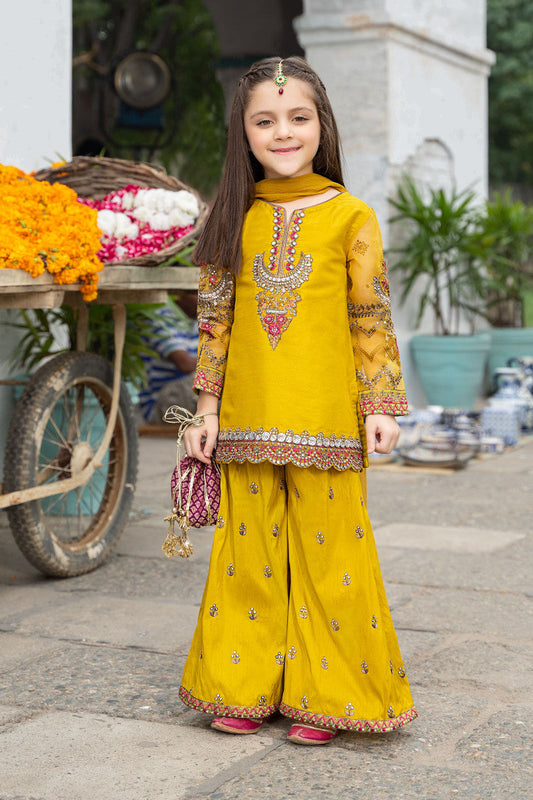 Maria.B Kids Lawn D-24 | 3Pcs Embroidered Summer Collection 2025