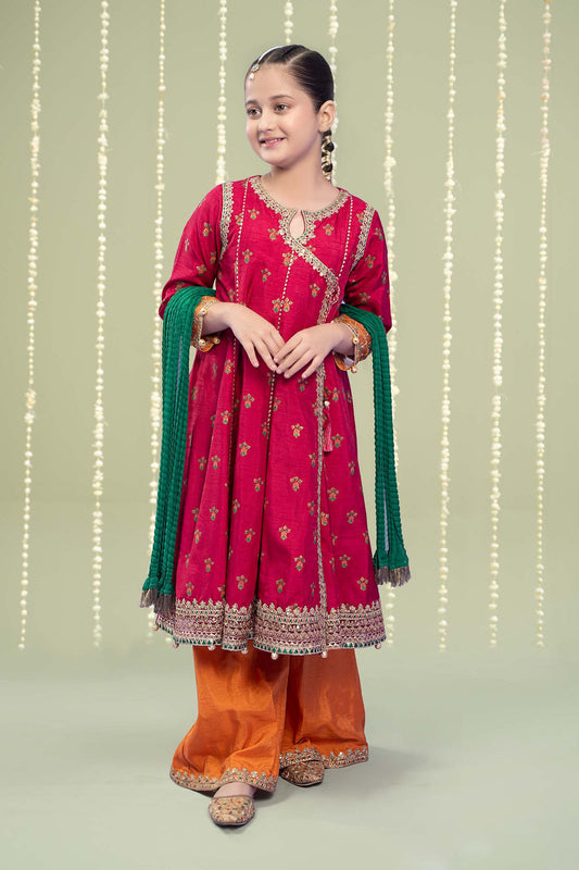 Maria.B Kids Lawn D-21 | 3Pcs Embroidered Summer Collection 2025