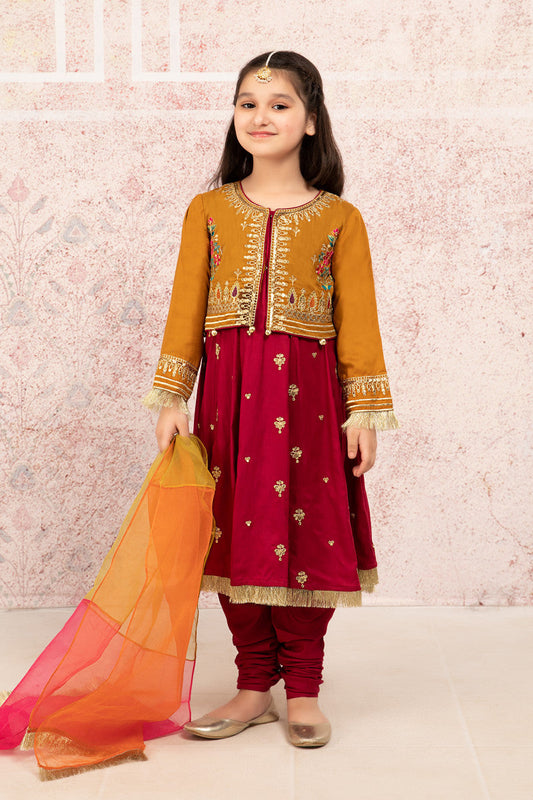 Maria.B Kids Lawn D-26 | 3Pcs Embroidered Summer Collection 2025