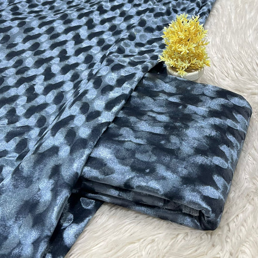 Premium Korean Velvet 2-piece Unstitched D-8