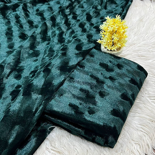 Premium Korean Velvet 2-piece Unstitched D-16