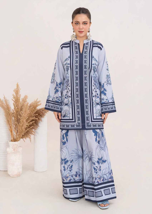 UNSTITCHED LULUSAR LAWN 2PC CO-ORD SET D#5
